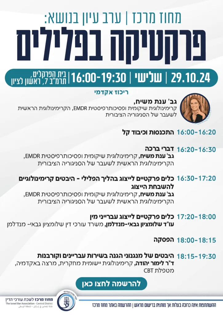 פרקטיקה בפלילים